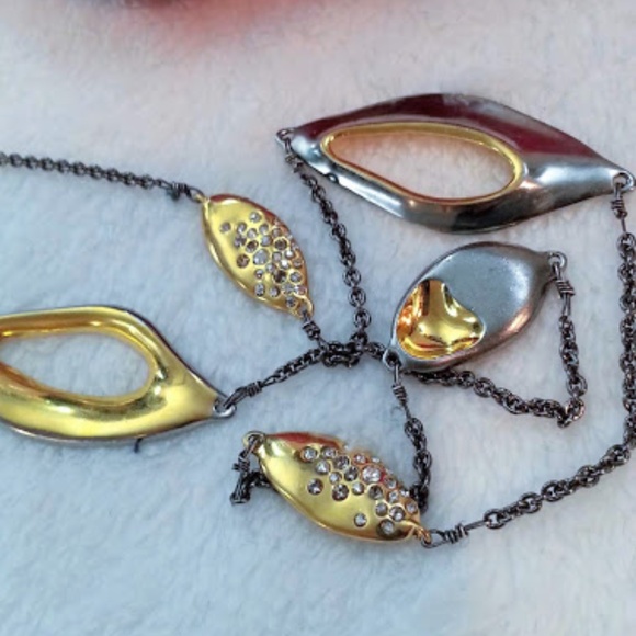 Alexis Bittar Jewelry - Alexis Bittar 42" crystal covered station necklace